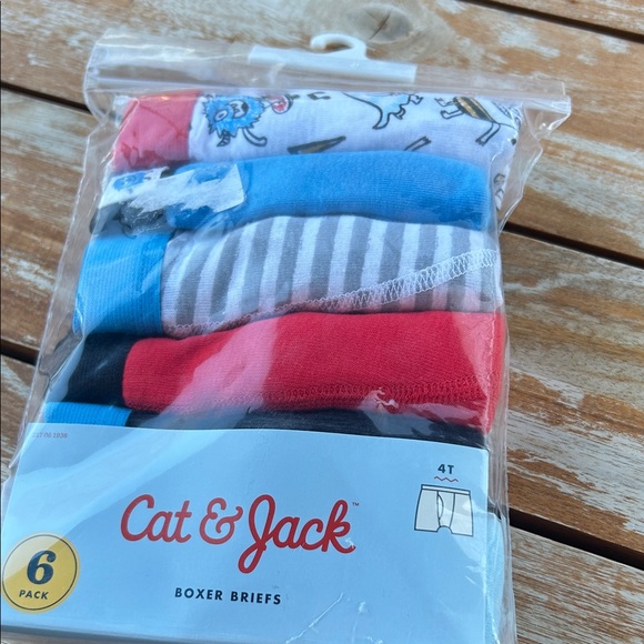 Cat & Jack Other - Cat & Jack Toddler Boy Boxer Briefs 6pack 4T NWT